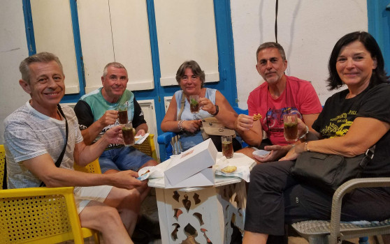 Un té en la medina de Túnez