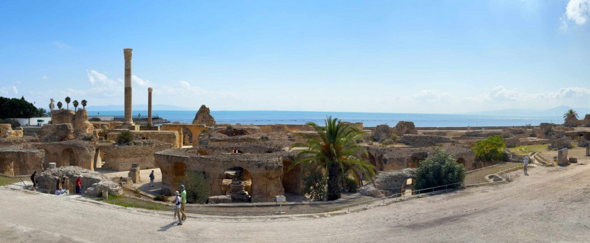 Termas de Antonino, Cartago